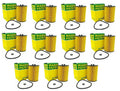 Set of 11 Oil Filters HU 7020 z for Audi A3, VW Beetle, Golf, Jetta (2000–2023)
