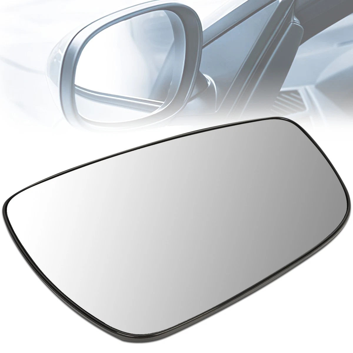Right Side Mirror Glass Lens for Hyundai Accent Elantra (2012–2017) w/Heated 876211R220
