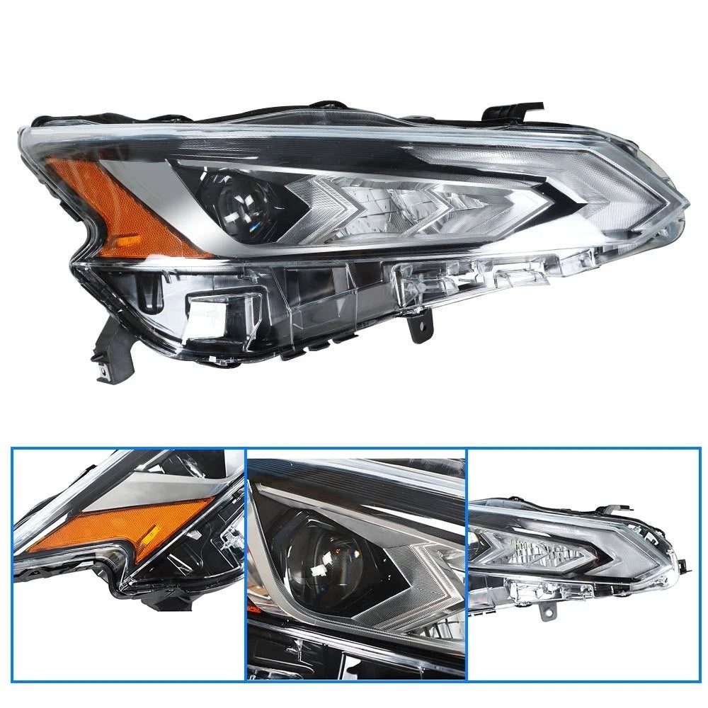 LED Headlight Assembly for Nissan Altima (2019â2020) Right Side Chrome