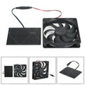 3W Solar Panel Fan for Greenhouse Pet Dog Chicken House