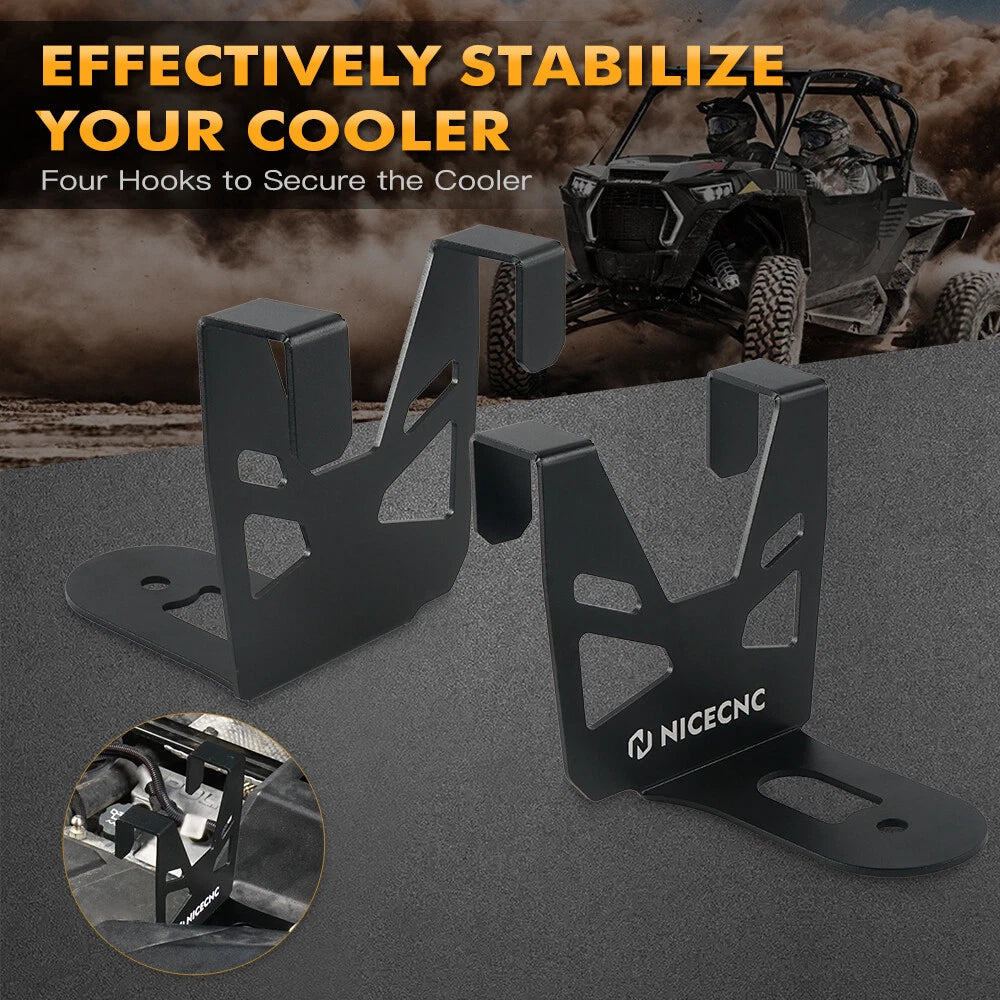 Cooler Mount Brackets for Polaris RZR XP 1000 (2018–2021)