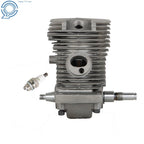 2 Pack Crankshaft Engine Motor Cylinder Piston Kit for MS170 MS180