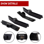 Set of 2 Smoked Lens Side Marker Light Housings for Lincoln MKX (2007–2010)