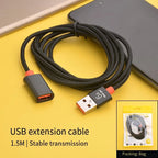 USB 3.0 Cable for High-Speed Data Transfer (Compatible with All Devices)