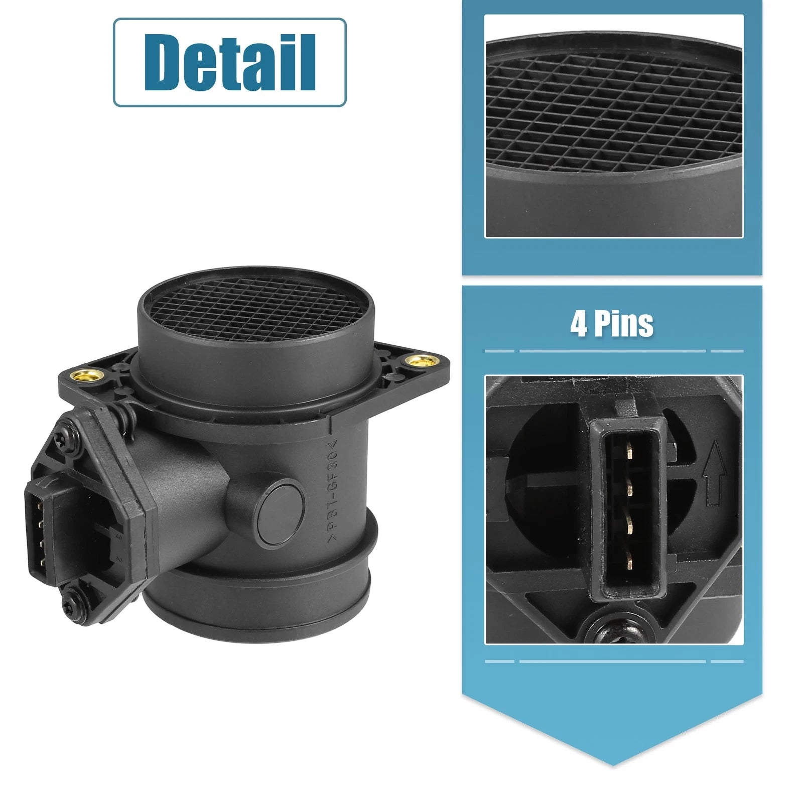 Mass Air Flow Sensor Meter No. 037906461C for Volkswagen Passat (1998–1999)