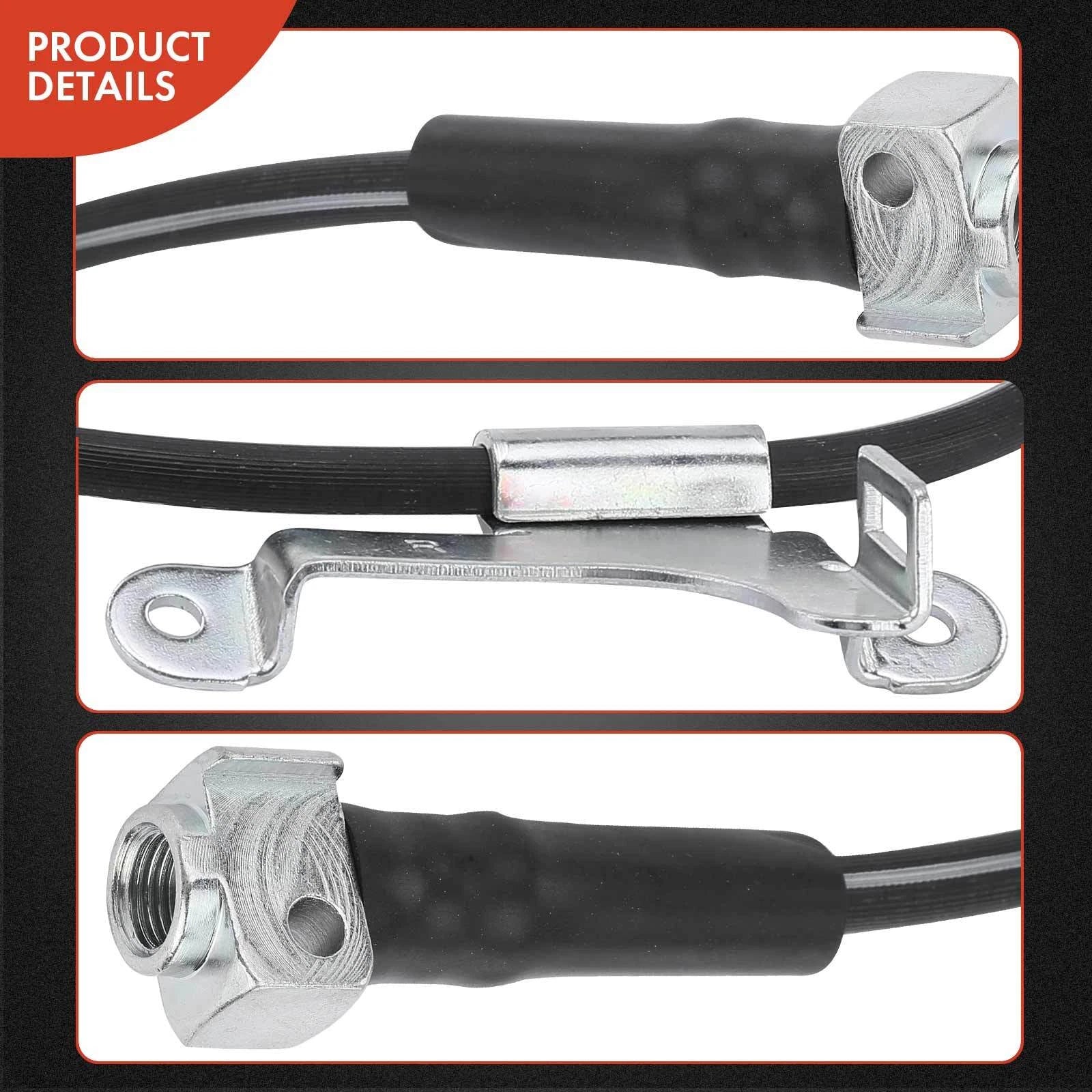 Front Right Brake Hydraulic Hose for Chevrolet Buick GMC Isuzu Saab