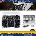 Complete Fairing Bolt Screws Kit for Kawasaki Ninja ZX6R ZX7R ZX9R ZX12R ZX14 (2000–2023)