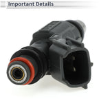 Fuel Injector No. 23209-0D020 for Toyota Corolla (2001–2008) 1 Pc Deep Gray