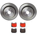 Brembo Rear Brake Kit Ceramic Pads & Disc Rotors for Subaru Impreza WRX STI (2004)