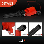 10x Red Ignition Coil for Ford F-250 Super Duty F-350 Super Duty (1999–2007)