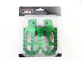 CNC Billet Alloy Foot Pegs for Honda XR70 (1997-2004) -  Green Footrests