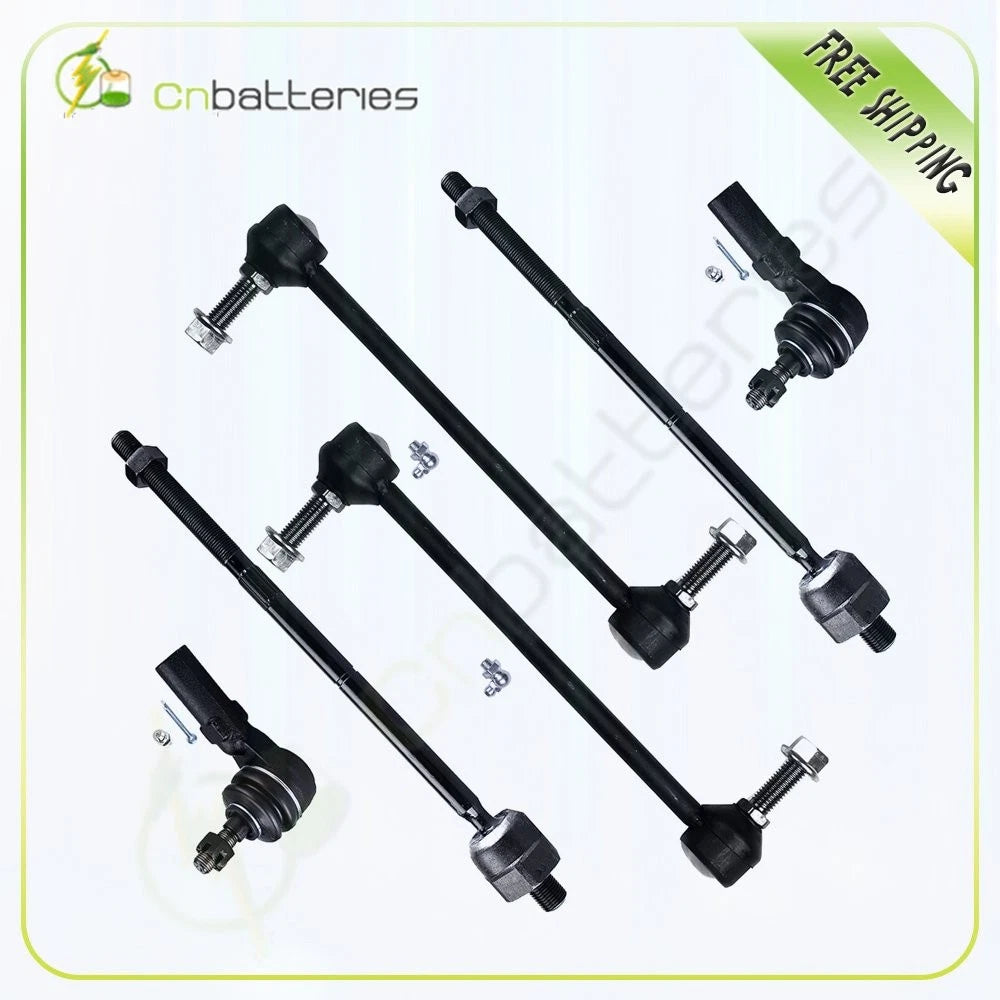 Complete Front Suspension Kit Sway Bar Tie Rod for Ford Mustang (2005–2010)
