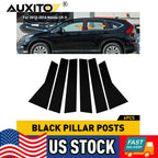 Set of 6 Door Trim Piano Covers for Honda CR-V (2012–2016)