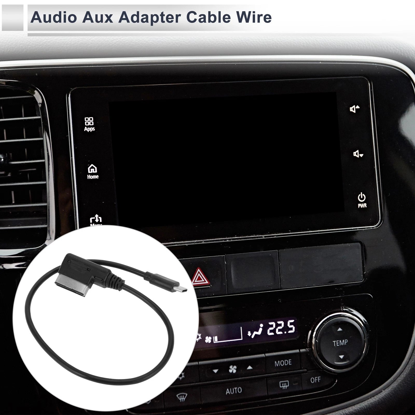 Audio Aux Adapter Cable for Audi (1 Pcs)
