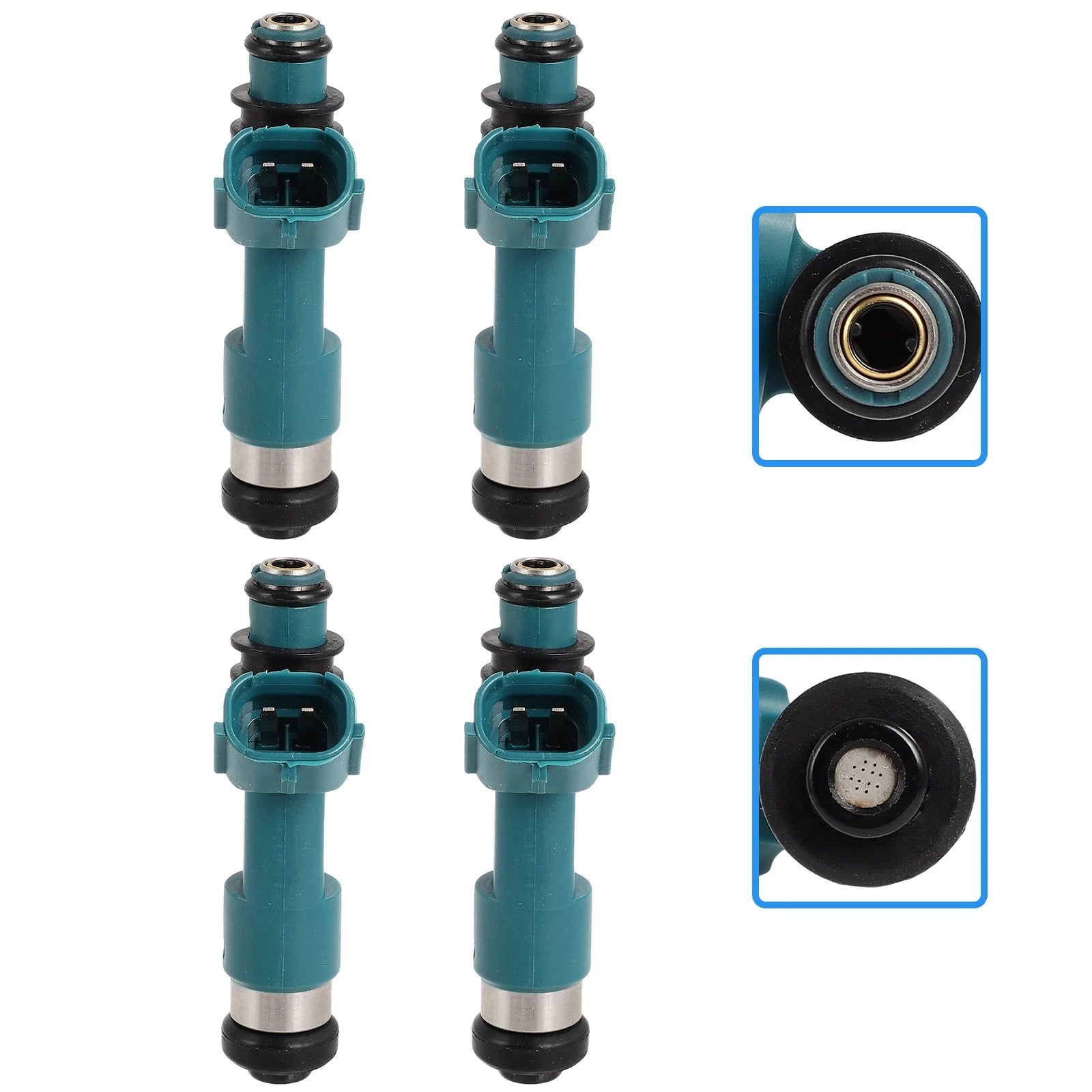 Set of 4 Fuel Injectors for Mazda 2 (2011–2014)