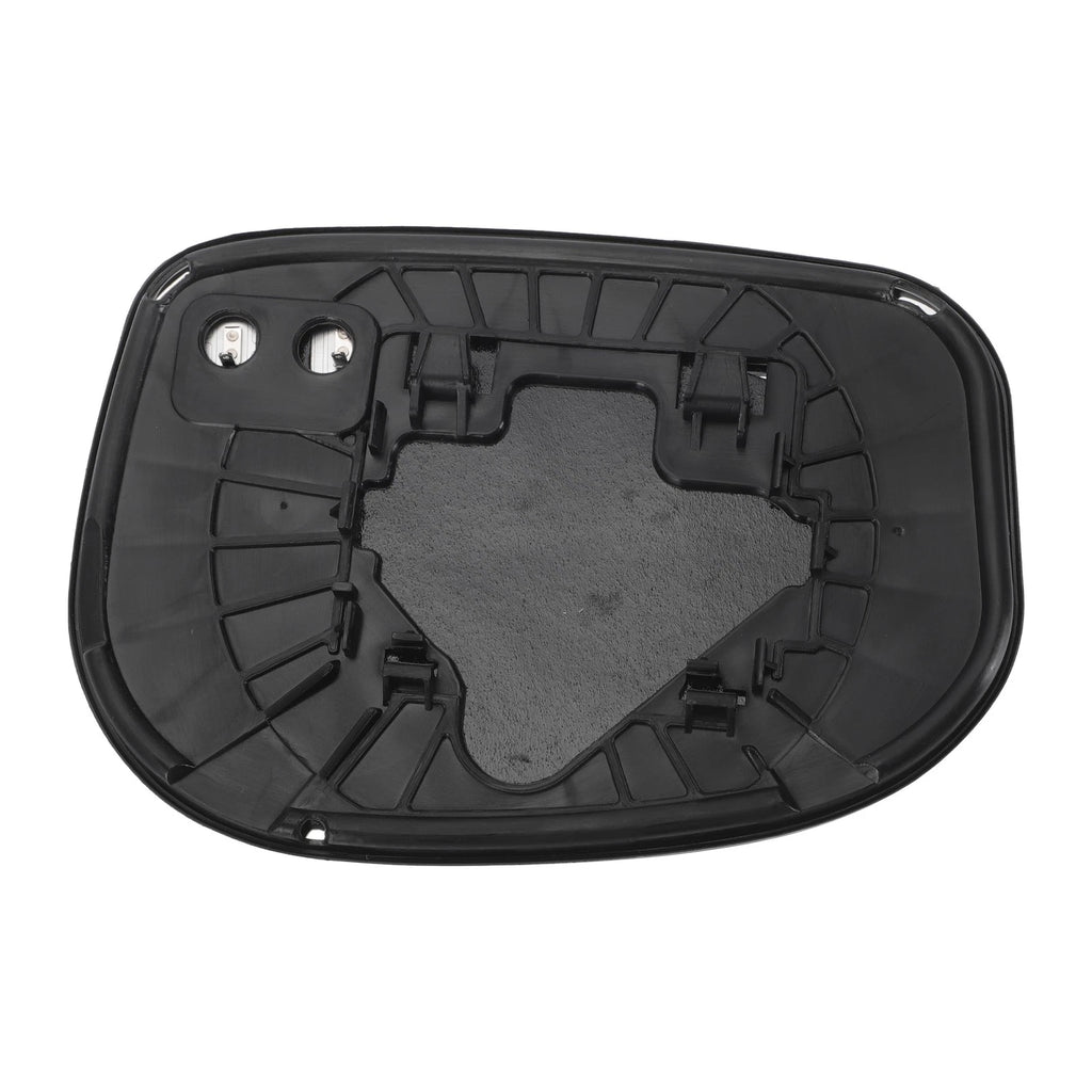 Heated Left Side White Mirror Glass for Honda Jazz (2008–2015)