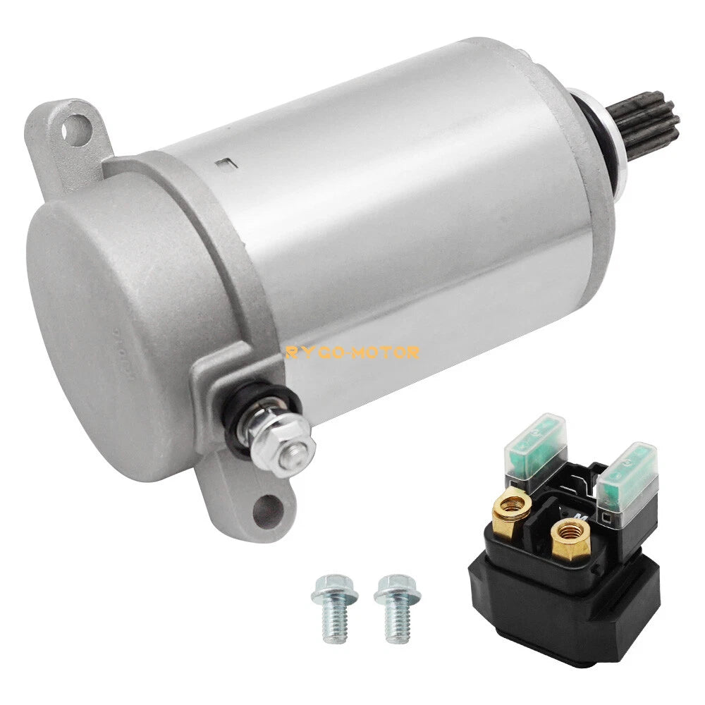 Starter Motor & Relay for Yamaha Big Bear 350 400 (1998–2006)