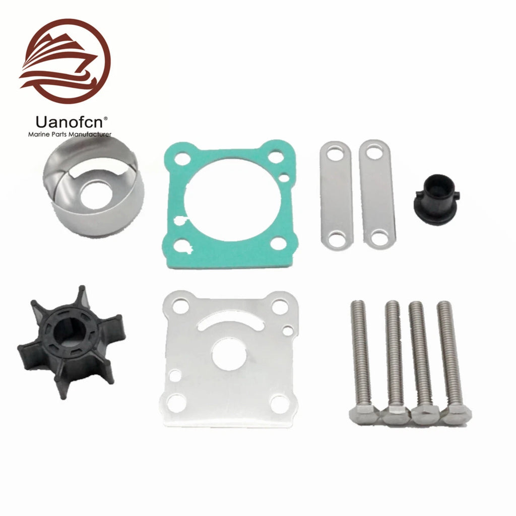 Outboard Water Pump Impeller Kit for Yamaha 6HP 8HP (6N0-W0078-A0-00, 18-3460)