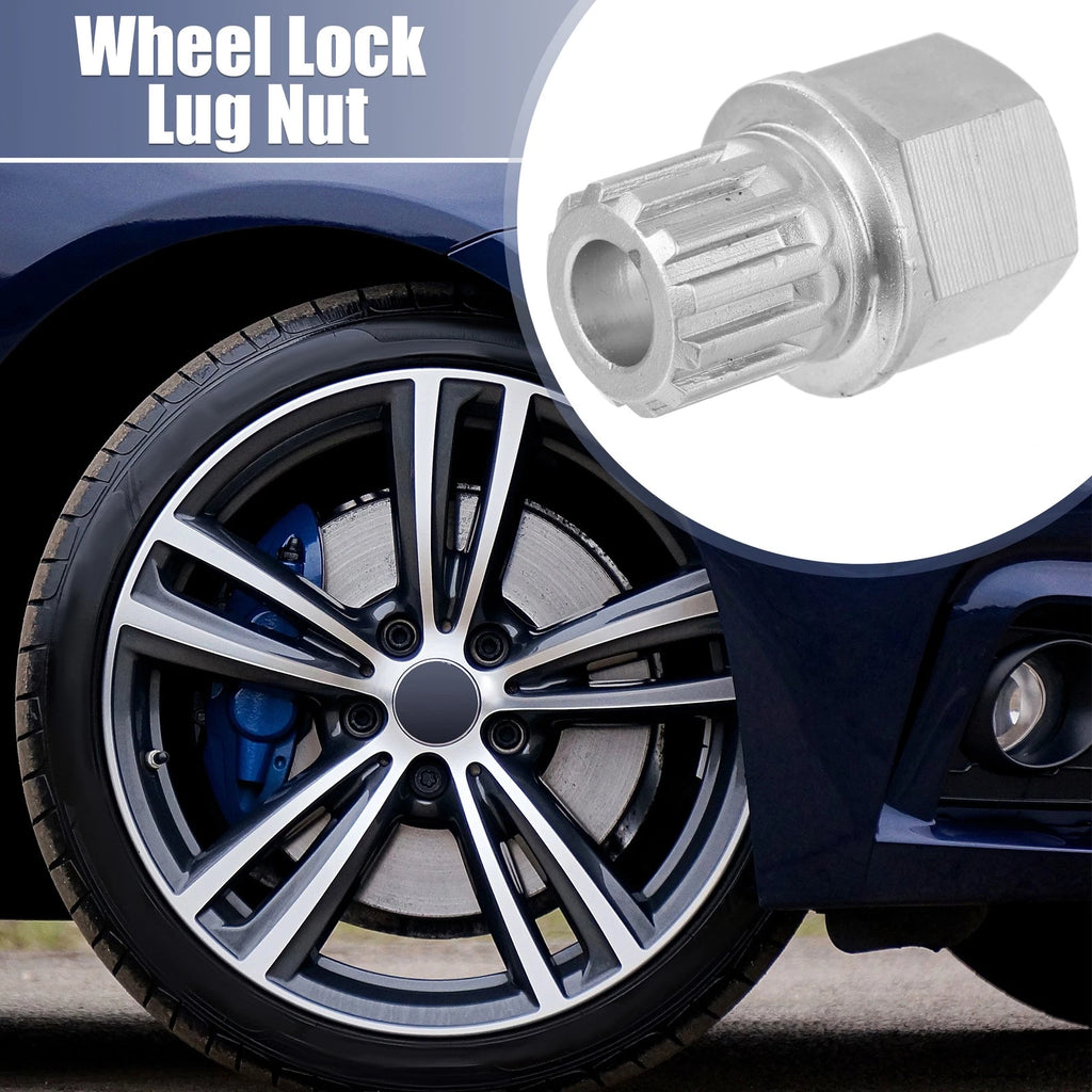 Anti Theft Wheel Lock Key Lug Nut Screw Removal for VW Audi (57/12PT)