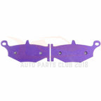 Rear Carbon Fiber Brake Pads for Suzuki GSXR600 GSXR750 GSXR1000 (2006–2009)