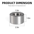 2Pcs Rear Wheel Bearing w/ Circlip for Kawasaki Teryx Teryx4 1000 (2020–2024)