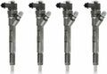 4X Fuel Injector 0445110059 for Jeep 2.5 2.8 CRD (2001–2006)
