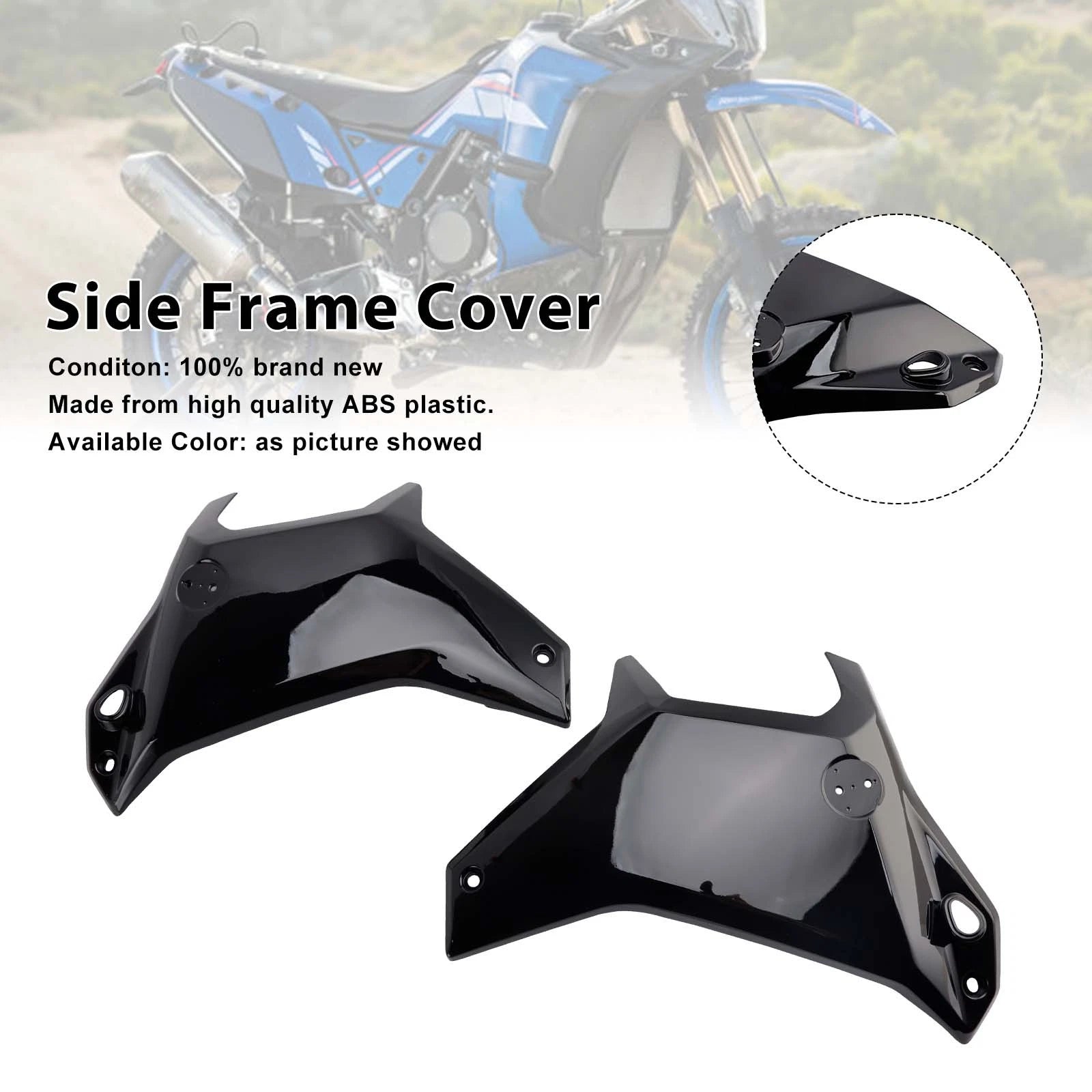 Side Frame Panel Fairings Cover for Yamaha Tenere 700 (2025–2026) Matte Black