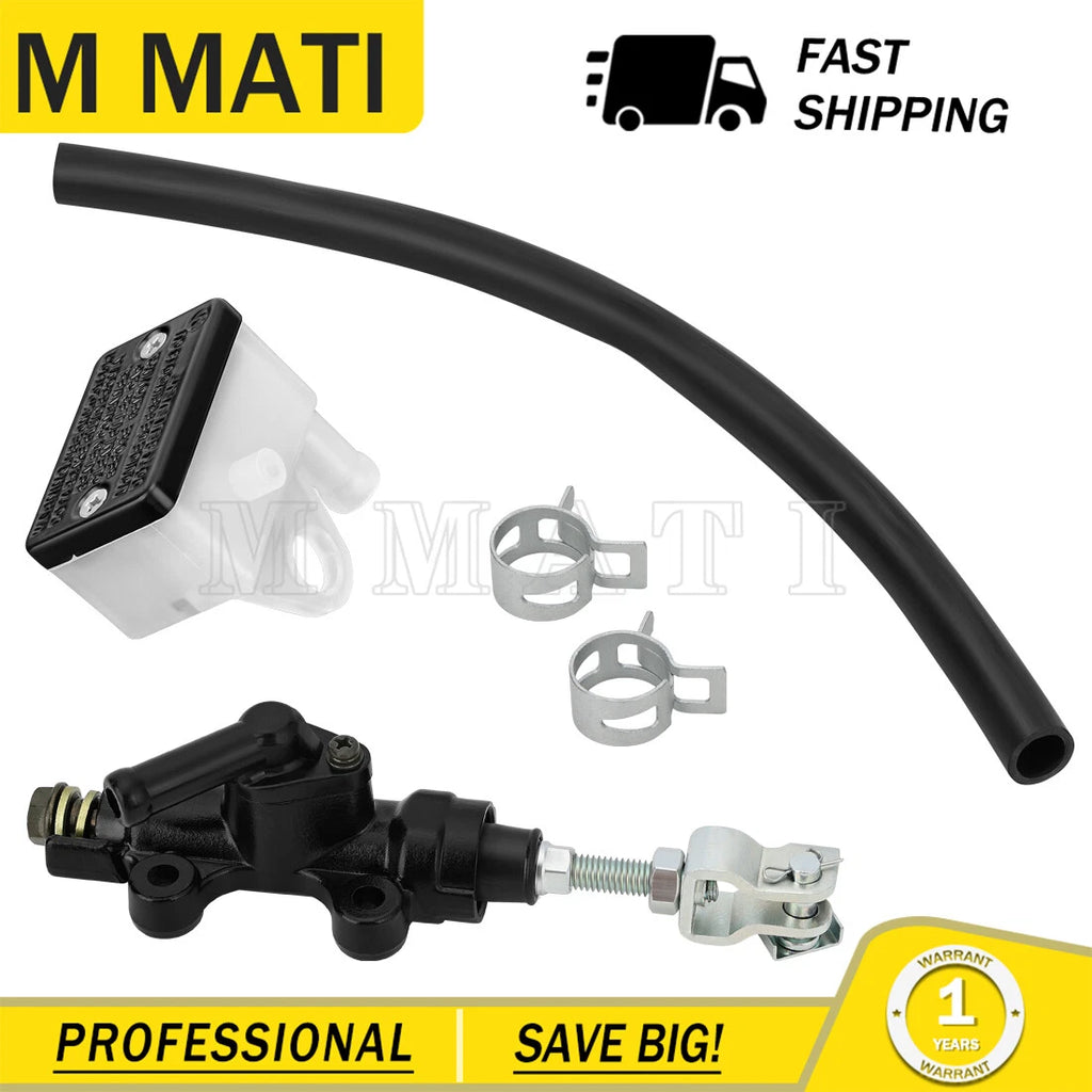 Rear Brake Master Cylinder & Fluid Reservoir Cup for Honda TRX250X (2002–2009)