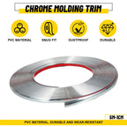 Chrome Molding Trim Strip for Car Door Window Bumper (16Ft)