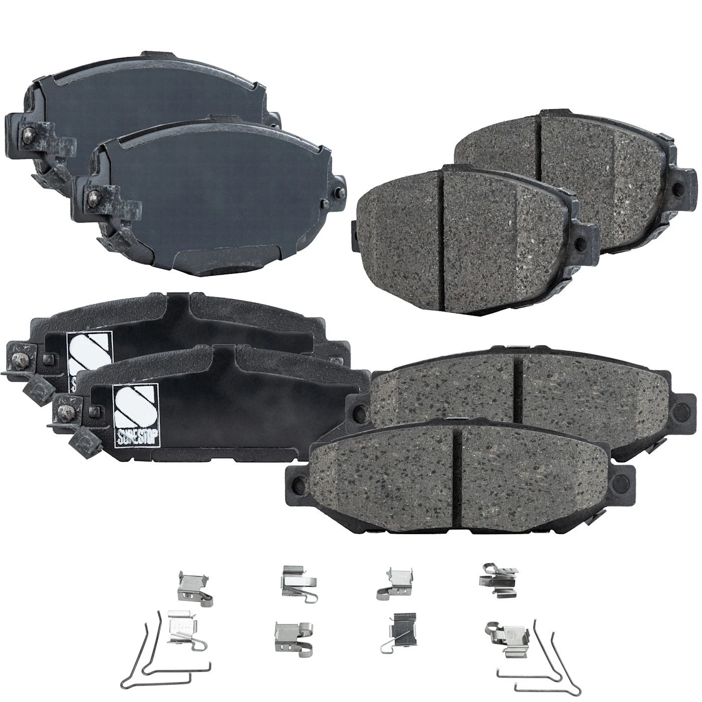 Set of 4 Ceramic Brake Pads for Lexus SC400, SC300 (1992–2000)