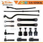 Set of 15 Front Control Arms Tie Rods Sway Bars for Dodge Ram 2500 3500 
