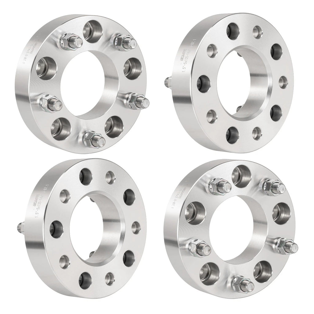 1.5" Wheel Spacers for 2002–2004 Ford F-150 (5x135, 87.1mm, M14x2)