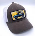 Ford Bronco Hat Cap Brown Blue Embroidered Patch Mesh Back for Bronco (2021–2024)