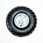 Set of 4 Wheel Rim Tyres 4.10-4 16T Spline for 49cc Mini Quad Bike ATV