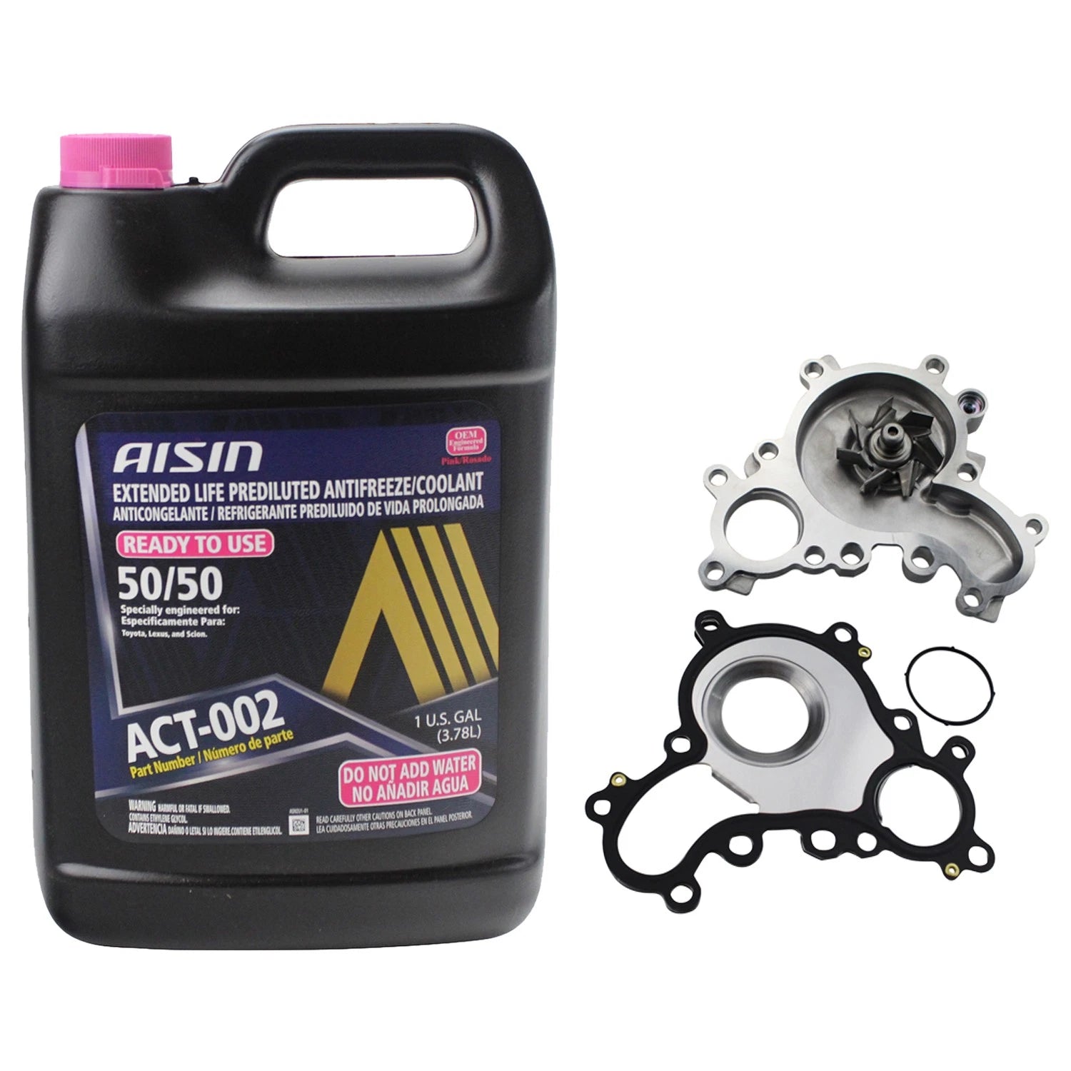 Aisin Water Pump Kit for Lexus GX460, Toyota Sequoia, Tundra (2007–2021)