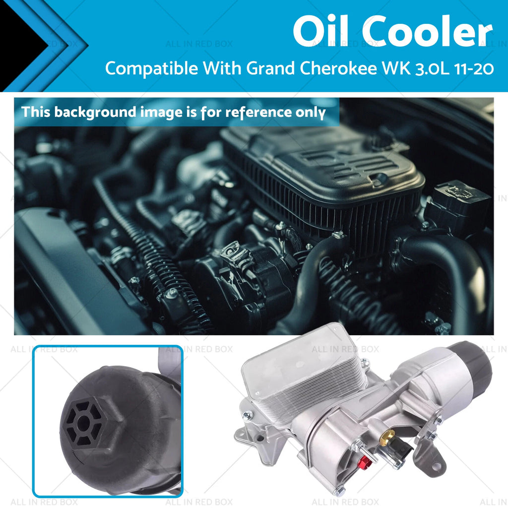 Oil Cooler for Jeep Grand Cherokee 3.0L Diesel (2011–2020)