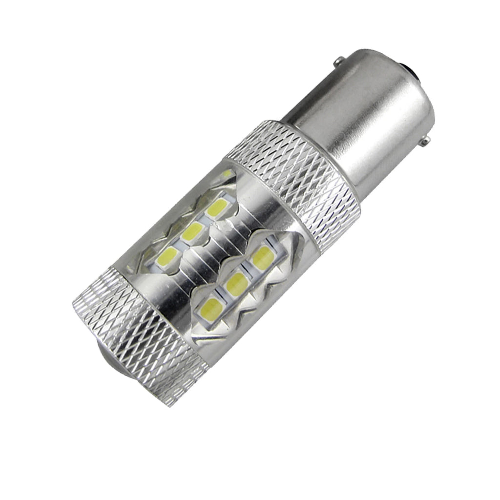 Red 80W Projector LED Tail Light Lens for 16-SMD 1157 2057 (2010-2020)
