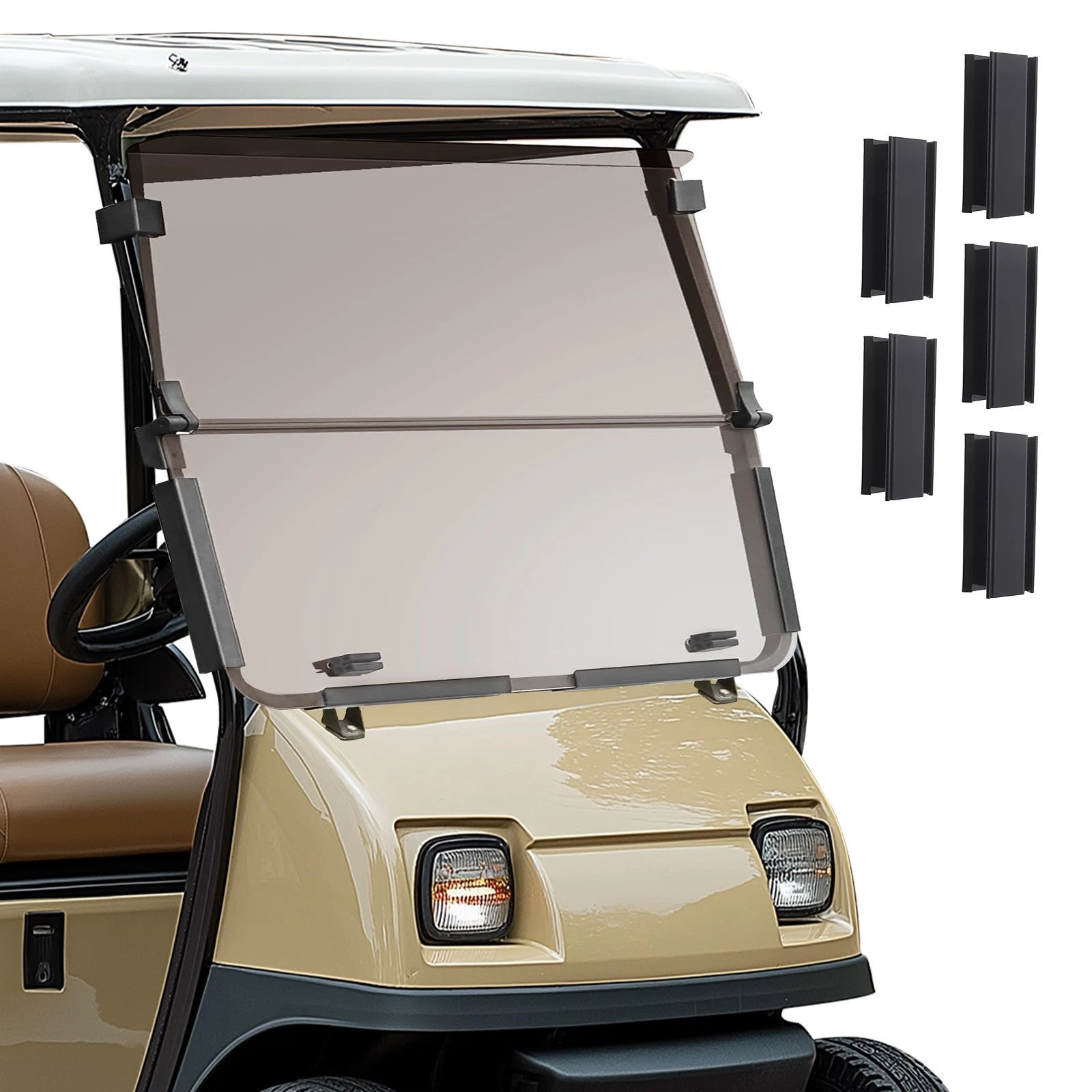 Tinted Fold Down Windshield for Club Car DS (2000.5-Present)