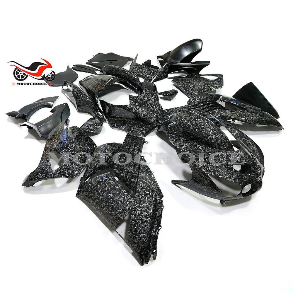 Forged Carbon Fiber Fairing Kit for Kawasaki Ninja ZX14 (2006–2011)