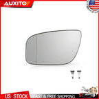 Left Mirror Glass for Mercedes-Benz E Class W211 E320 E350 E550 E63 (2007–2009)