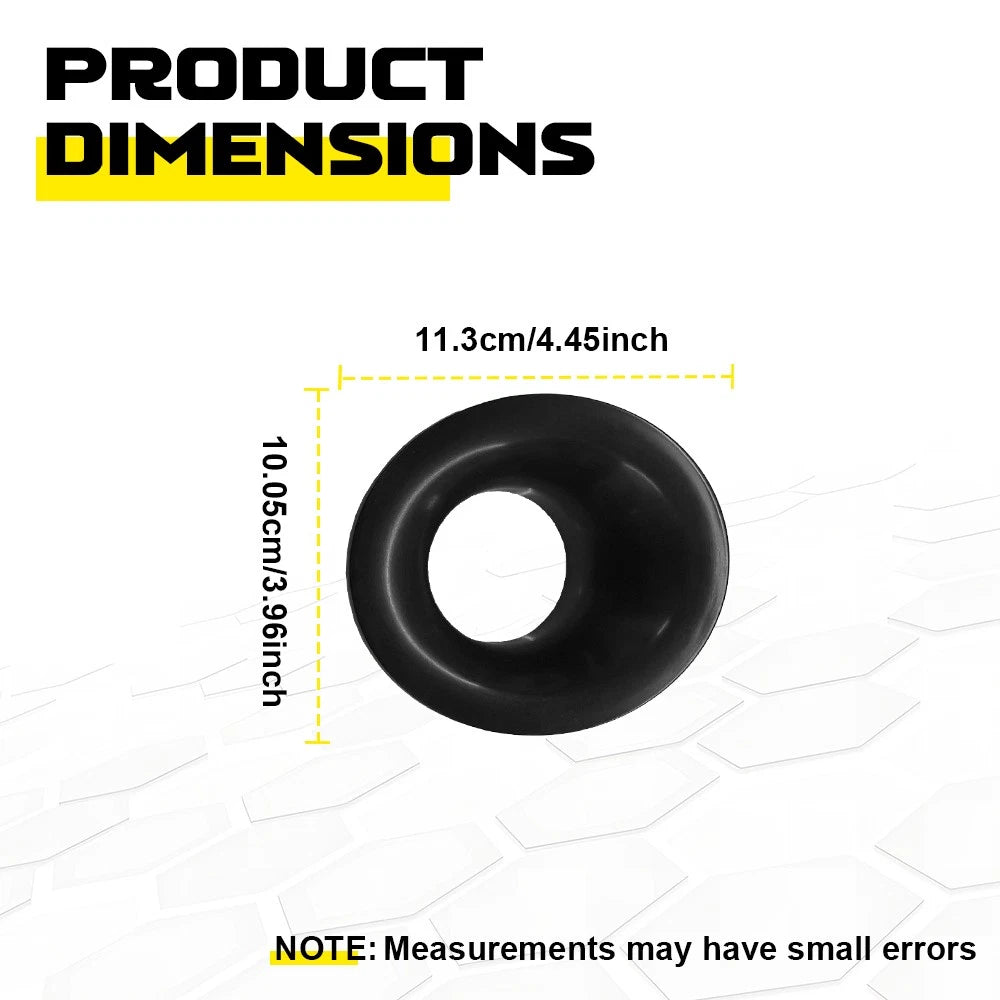 Pair Fog Light Covers for Dodge Challenger (2015–2022)