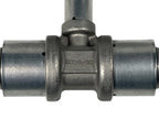 Set of 2 Tee Reducer Fittings for Uponor S-Press PLUS (32-16-32)