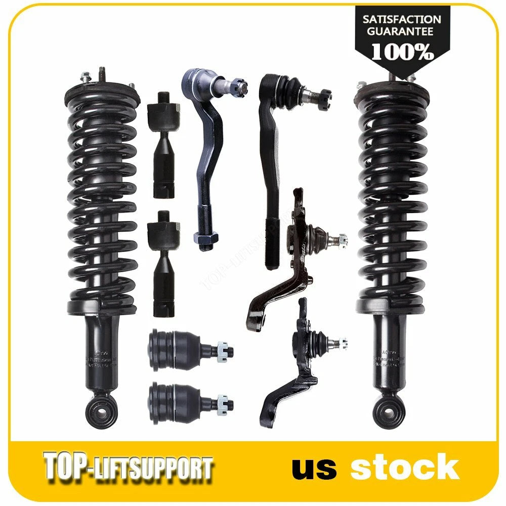 Suspension Shock Spring Assemblies Tierod Kit for Toyota Tacoma (1995–2004)