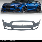 Front Bumper Cover for Ford Mustang (2015–2017) Black Primed