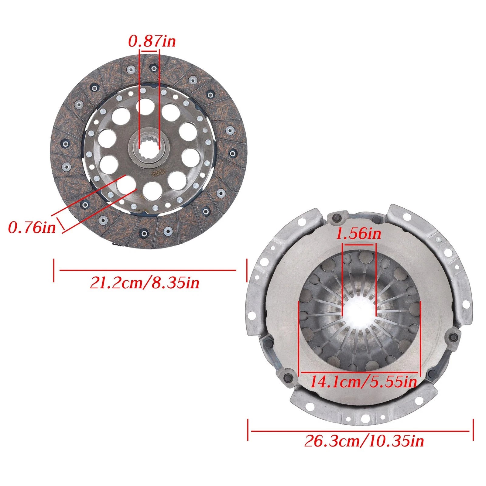 Clutch Kit L03050 for Mini Cooper (2002–2008) 1.6L L4 Gas
