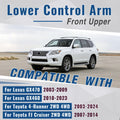 Front Upper Control Arms for Toyota 4Runner (2003–2024), FJ Cruiser (2007–2014)