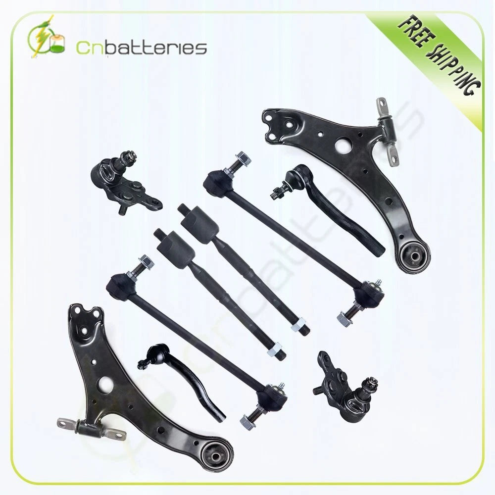 Set of 10 Steering Control Arms Ball Joint Sway Tie Rod Kit for Lexus ES300 (2002–2003)