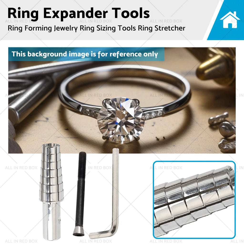 Ring Expander Mandrel for Jewelry Ring Stretcher Sizing Tool