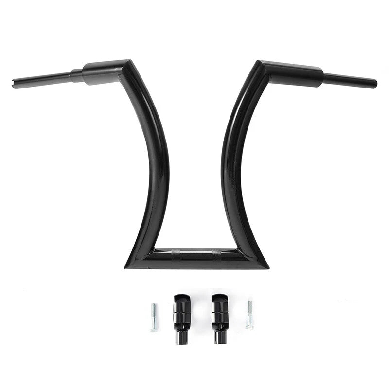 20" Rise Handlebar & 3.5" Risers for Harley Touring Glide Softail Dyna