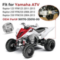 Rear Axle Lock Nut for Yamaha Raptor 125 250 350 (2001–2014)